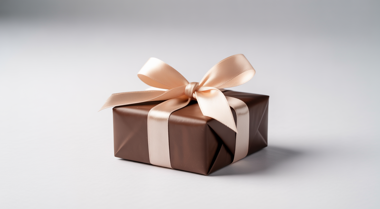 Assorted premium chocolates arranged for sale in a shop display