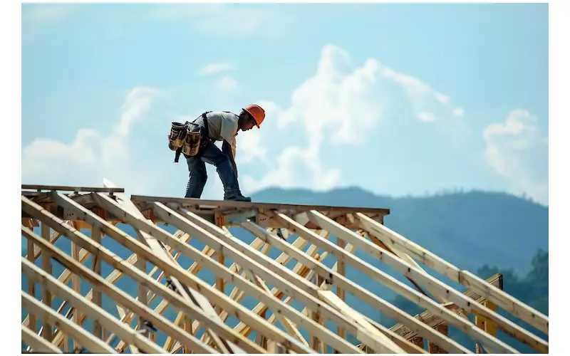 roof storm damage repair in lansing