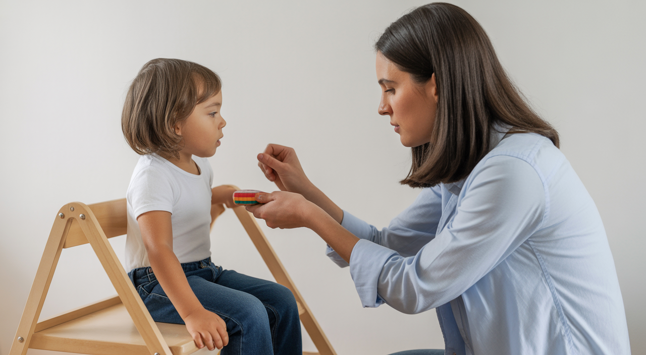 Child participating in pediatric ABA therapy activities in North Carolina