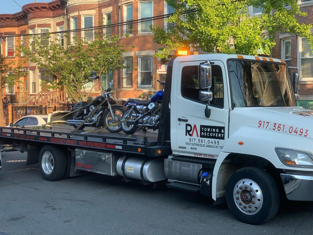 motorcycle towing in Queens